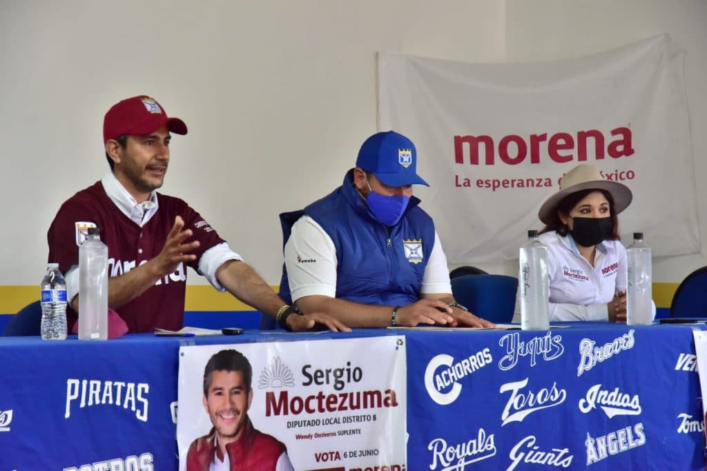 EXPRESAN LIGAS DE BéISBOL DE OTAY APOYO A INICIATIVAS DE MOCTEZUMA