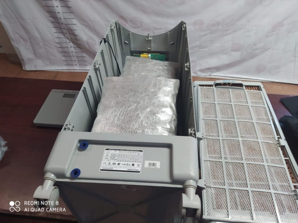 DECOMISAN MARIHUANA EN EMPRESA DE PAQUETERíA