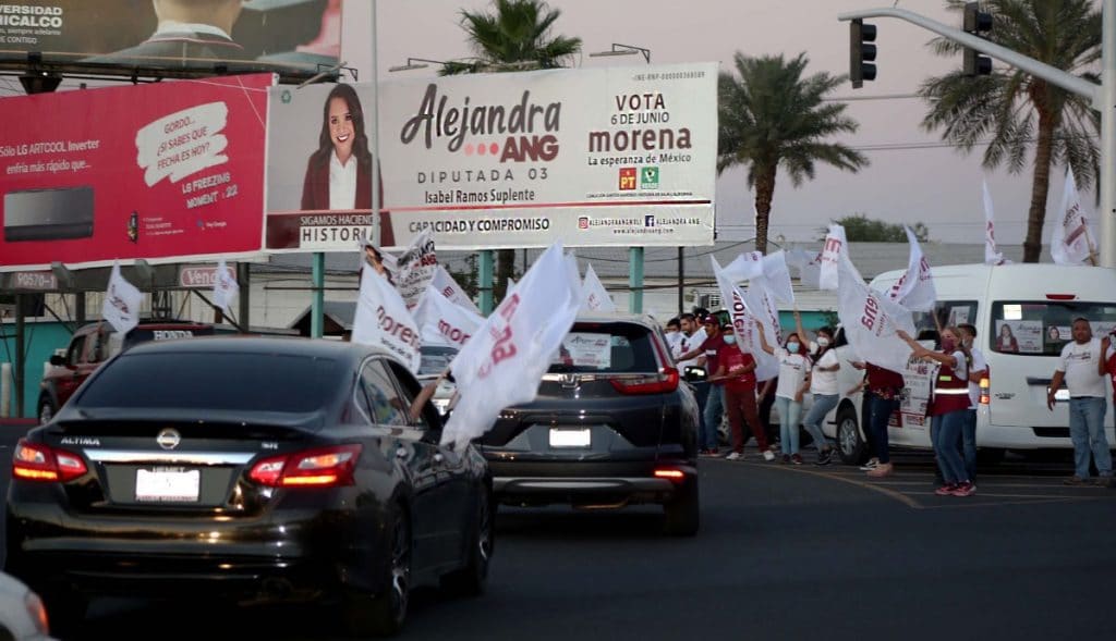 REALIZAN CARAVANA EN APOYO A ALEJANDRA ANG, CANDIDATA A DIPUTADA