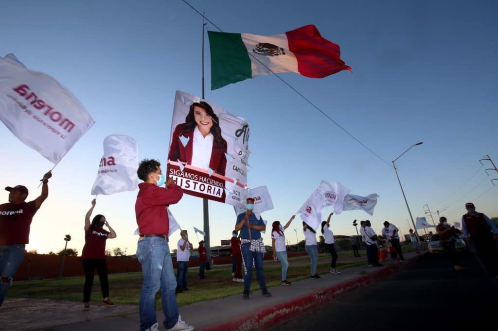 REALIZAN CARAVANA EN APOYO A ALEJANDRA ANG, CANDIDATA A DIPUTADA