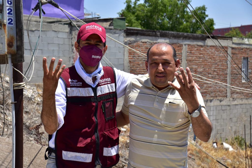 RESPALDO TOTAL A 'LAS 8 DEL 8' DE MOCTEZUMA POR RESIDENTES DEL DISTRITO LOCAL