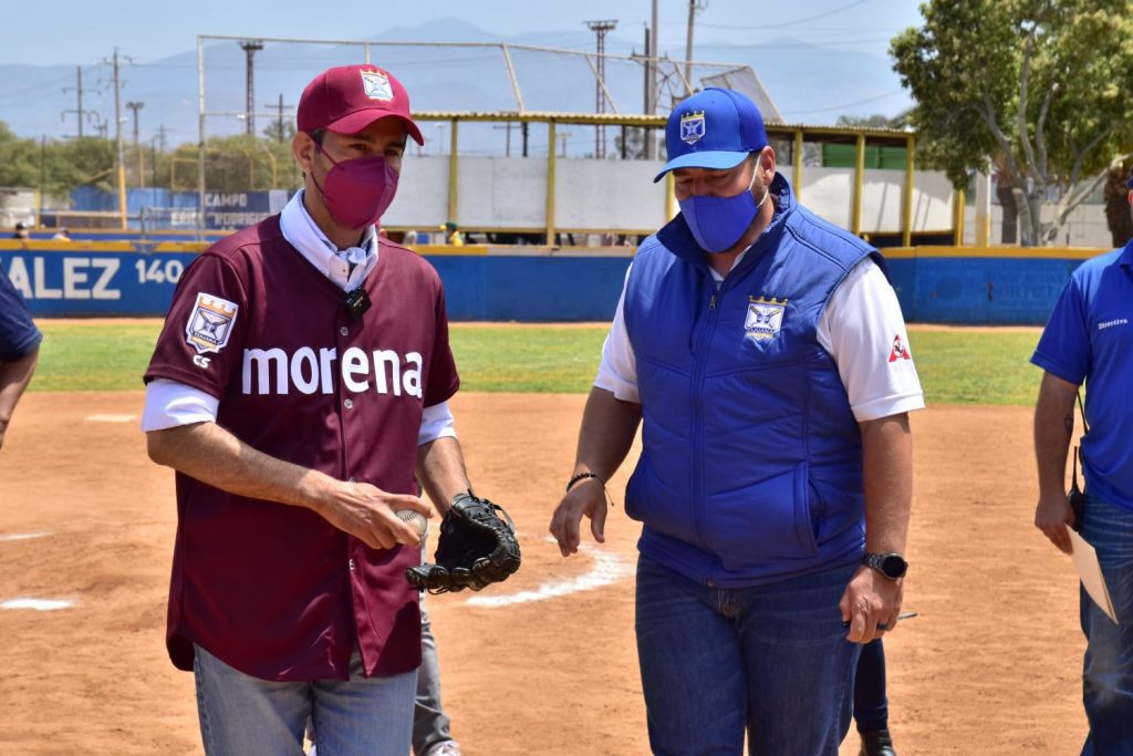 EXPRESAN LIGAS DE BéISBOL DE OTAY APOYO A INICIATIVAS DE MOCTEZUMA