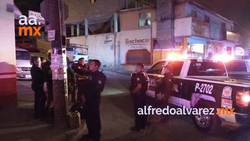 RIñA EN ESTéTICA PROVOCA FUERTE OPERATIVO POLICíACO