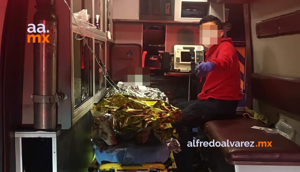 EBRIA CHOCA, PROVOCA INCENDIO Y FALLECE PAREJA