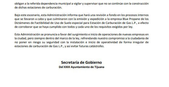 AYUNTAMIENTO RESUELVE CONFLICTO DE GASERA