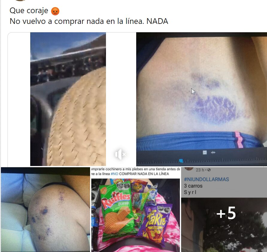 LLAMAN A BOICOT A VENDEDORES DE LA LíNEA POR BRUTAL ATAQUE A JOVEN