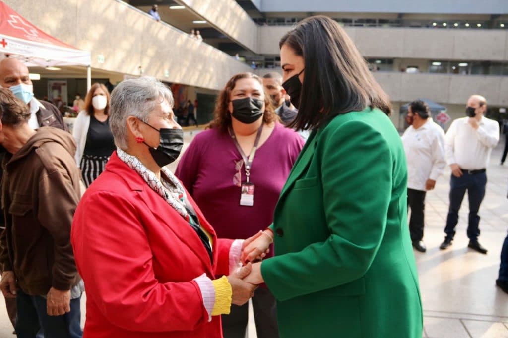 KARLA RUIZ DA BIENVENIDA A PERSONAL QUE RETOMA ACTIVIDADES PRESENCIALES