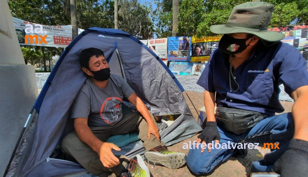 INICIA CAMINATA DESDE LA PAZ HASTA CDMX EN BUSCA DE SU HIJO