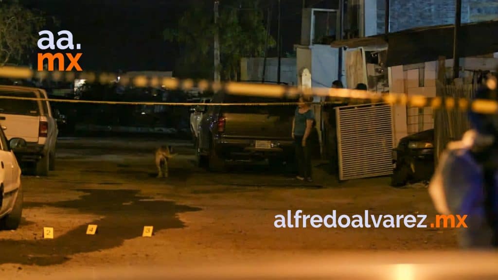 HOMBRE RECIBE CINCO DISPAROS Y MUERE