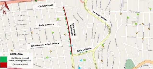 LABORES DE BACHEO Y RECONSTRUCCIóN EN DISTINTAS ZONAS