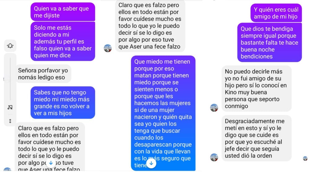 AUMENTAN AMENAZAS DE MUERTE A BUSCADORAS DE SONORA AUMENTAN AMENAZAS DE MUERTE A BUSCADORAS DE SONORA