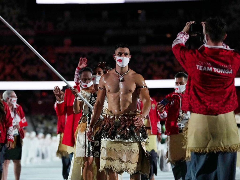 PITA TAUFATOFUA, EL ATLETA QUE ROBó CáMARAS EN INAUGURACIóN DE JO