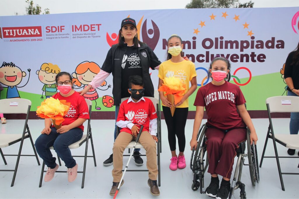 IMDET REALIZó MINIOLIMPIADA INCLUYENTE POR ANIVERSARIO DE TIJUANA