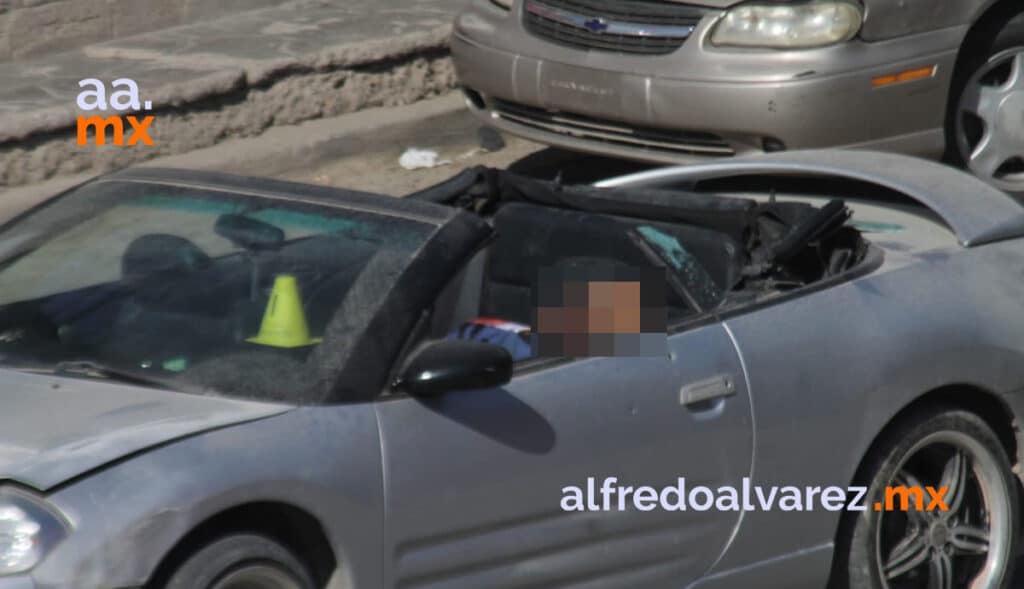 ATAQUE ARMADO CONTRA FAMILIA A BORDO DE AUTO; MUERE CONDUCTOR