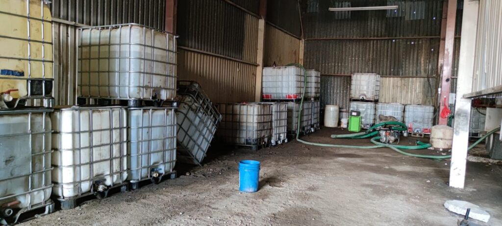 CONFISCAN 84 MIL LITROS DE HIDROCARBURO EN CATEO