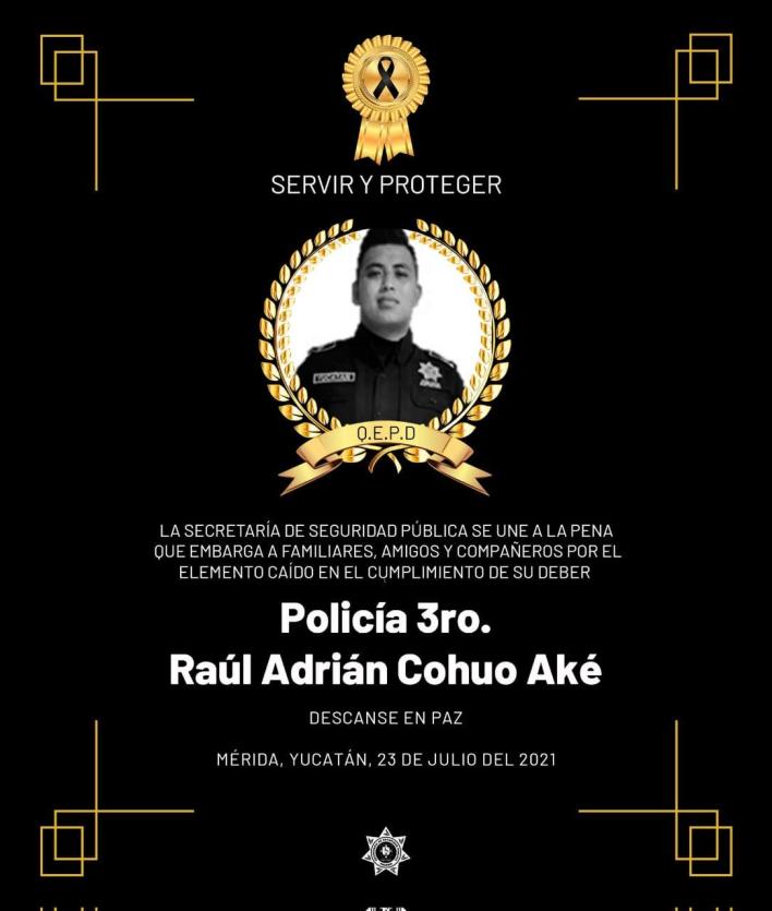 RAúL, EL POLICíA ASESINADO POR SUPUESTOS FEMINICIDAS DE TERESA