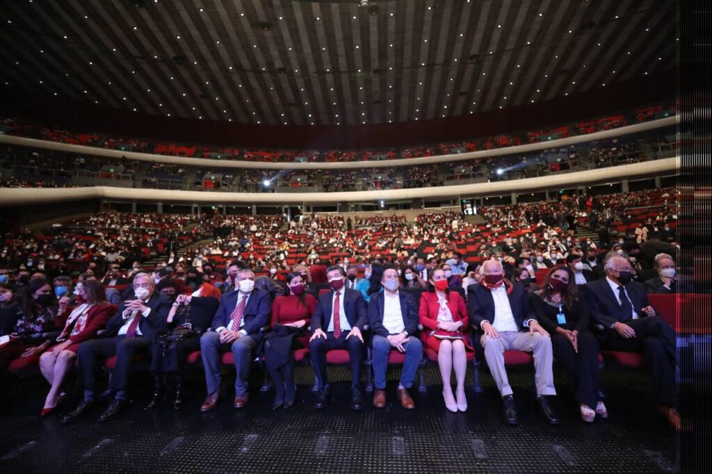 MARINA DEL PILAR PARTICIPA EN ANIVERSARIO DEL TRIUNFO DE AMLO