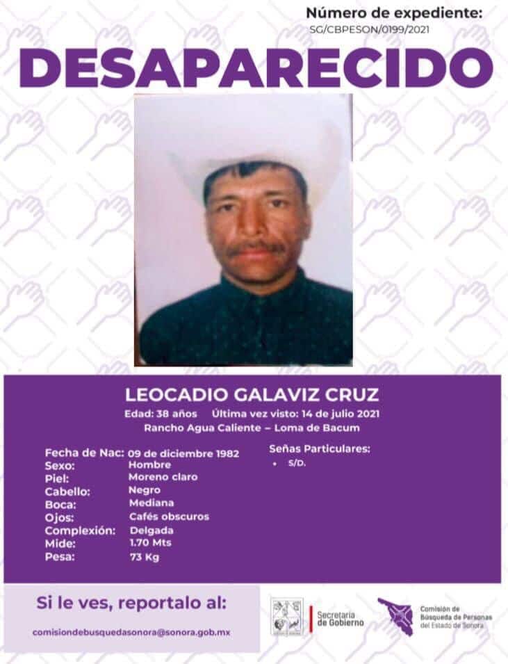 LO QUE SE SABE DE LOS DESAPARECIDOS DE LA TRIBU YAQUI