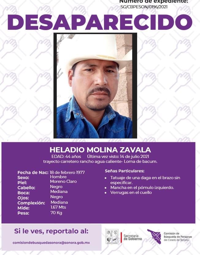 LO QUE SE SABE DE LOS DESAPARECIDOS DE LA TRIBU YAQUI