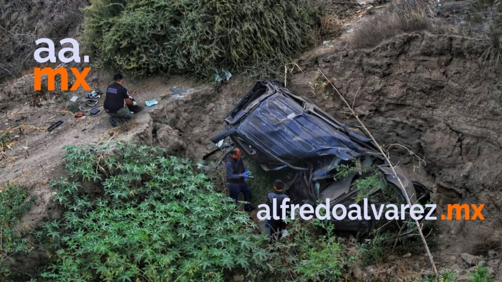 HOMBRE PIERDE LA VIDA TRAS APARATOSA VOLCADURA