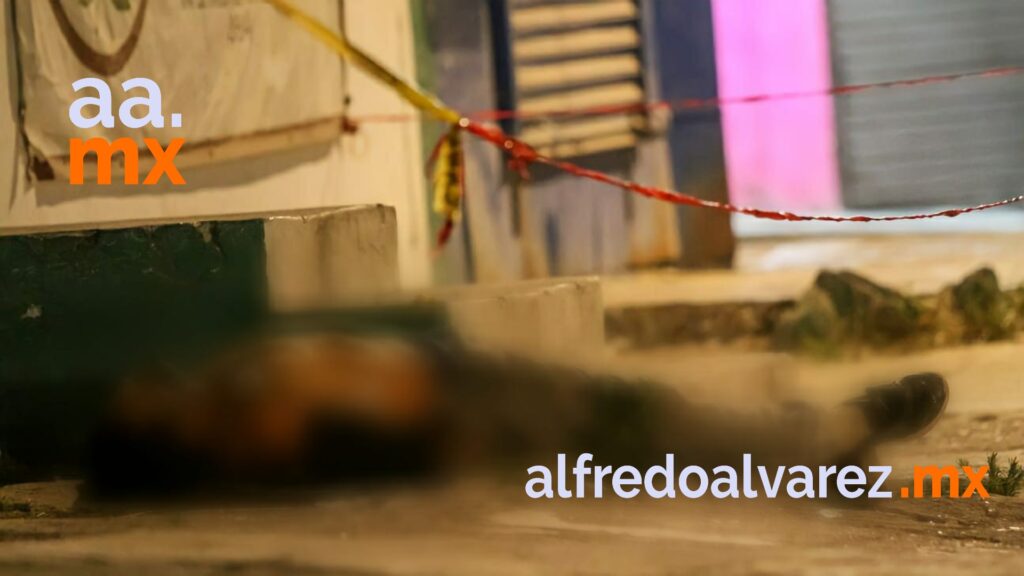 HOMBRE RECIBE CINCO BALAZOS EN LA MADRUGADA
