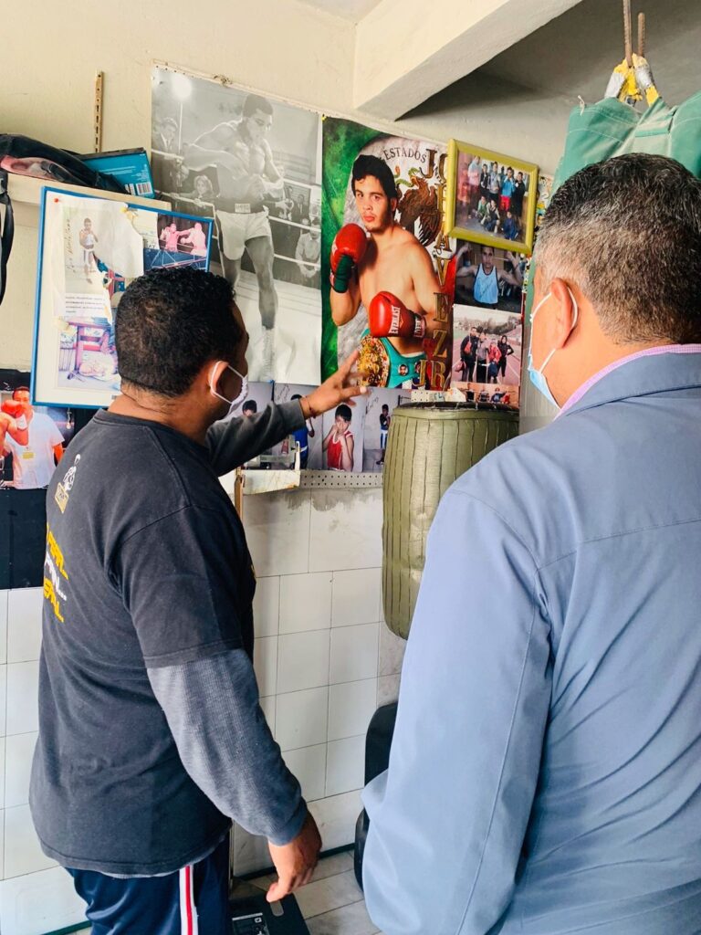PROMUEVEN BOXEO EN NIñOS Y JóVENES DE LA SáNCHEZ TABOADA