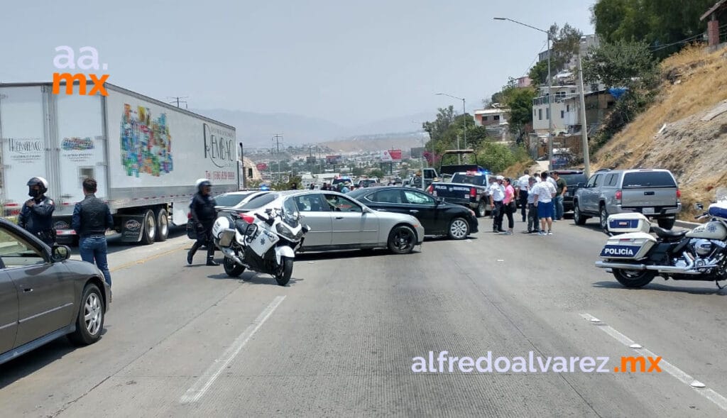 CARAMBOLA DEJA 7 UNIDADES DAñADAS, ENTRE ELLAS UNA PATRULLA