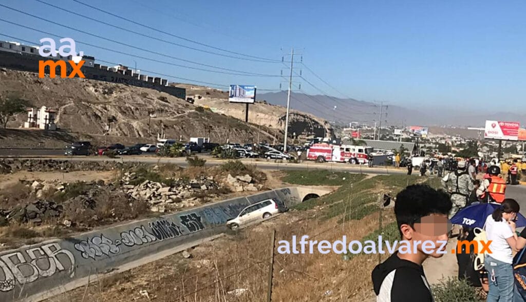 CAPTAN MOMENTO EXACTO DEL ACCIDENTE DEL TRáILER
