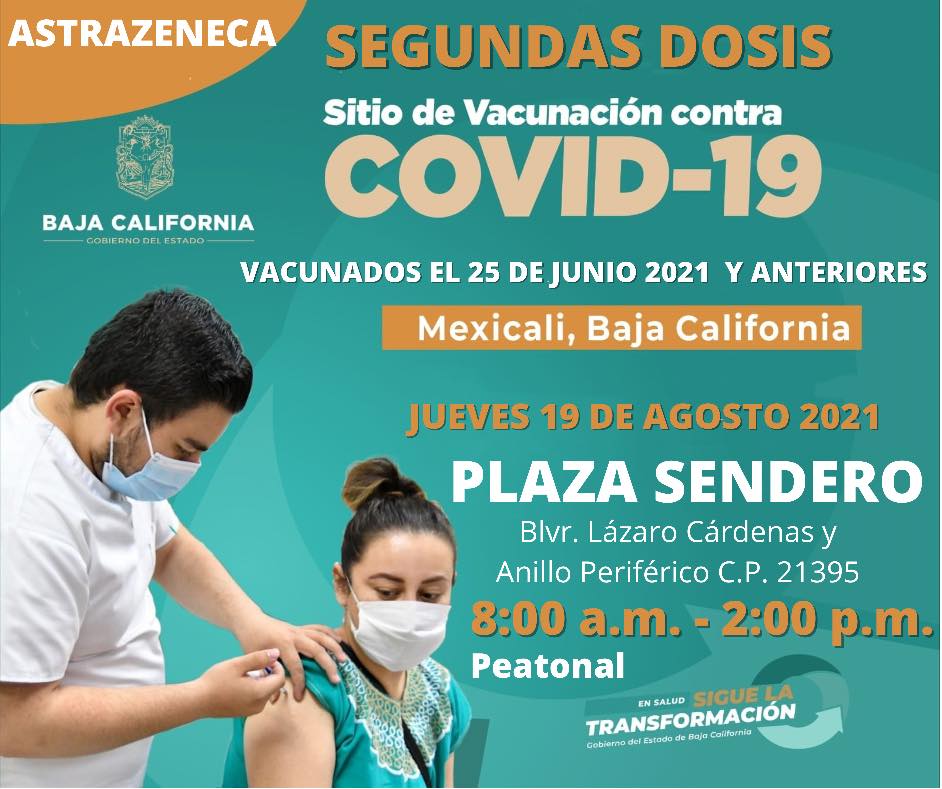 PUNTOS DE VACUNACIóN PARA 2DA DOSIS DE SINOVAC Y ASTRAZENECA
