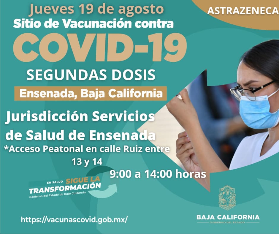 PUNTOS DE VACUNACIóN PARA 2DA DOSIS DE SINOVAC Y ASTRAZENECA