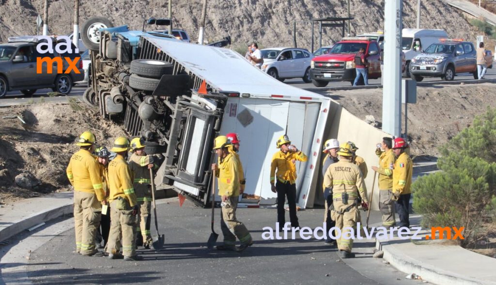 CAPTAN MOMENTO EXACTO DEL ACCIDENTE DEL TRáILER
