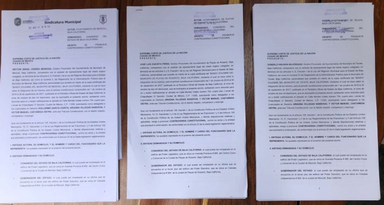 MEXICALI, TECATE Y ROSARITO CONTRA MUNICIPALIZACIóN DEL AGUA