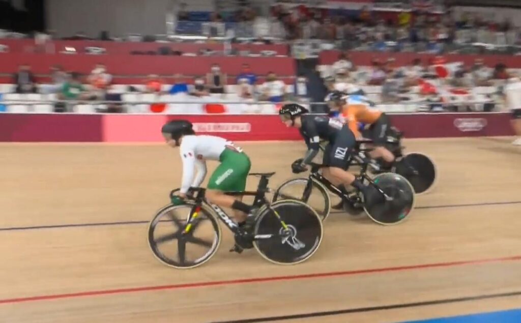 DANIELA GAXIOLA CIERRA ONCEAVA EN PRUEBA KEIRIN DE TOKIO 2020