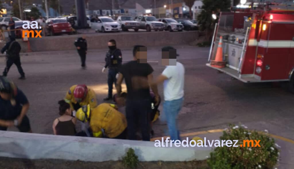 PATRULLA MUNICIPAL ATROPELLA A JOVEN