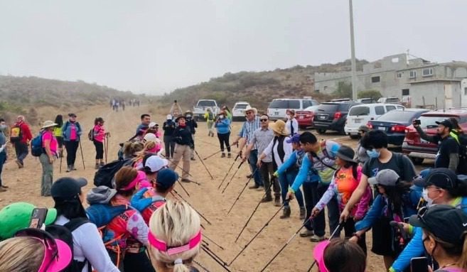 ROSARITO INAUGURA SENDERO OFICIAL BALIZADO 'ALISITOS ' ROSARITO INAUGURA SENDERO OFICIAL BALIZADO 'ALISITOS '