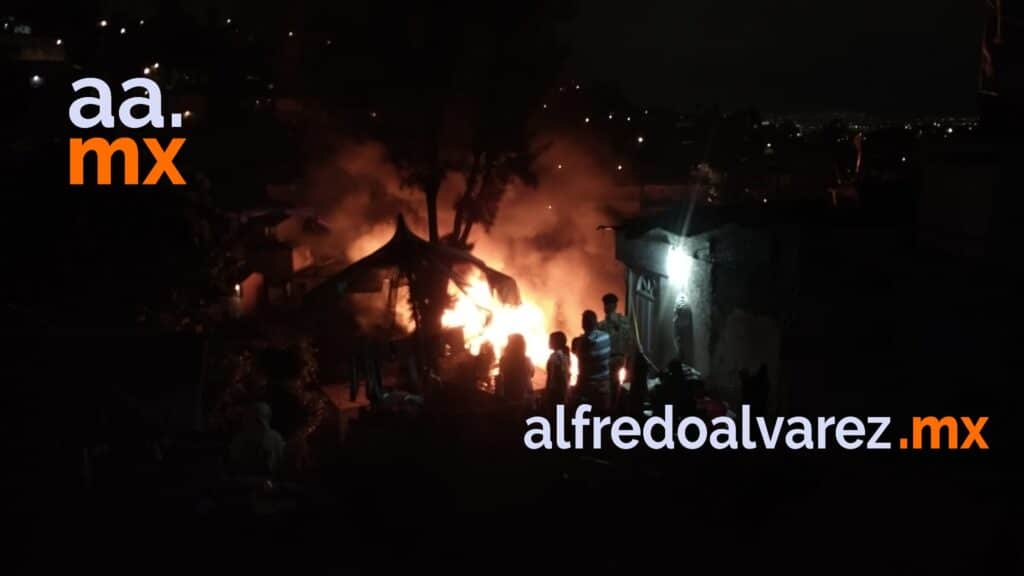 ADULTA MAYOR MUERE CARBONIZADA EN INCENDIO DE SU CASA