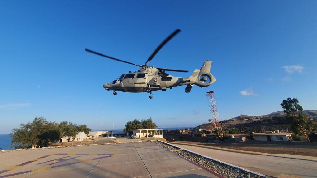 EVACúAN EN HELICóPTERO A NIñO CON APENDICITIS AGUDA