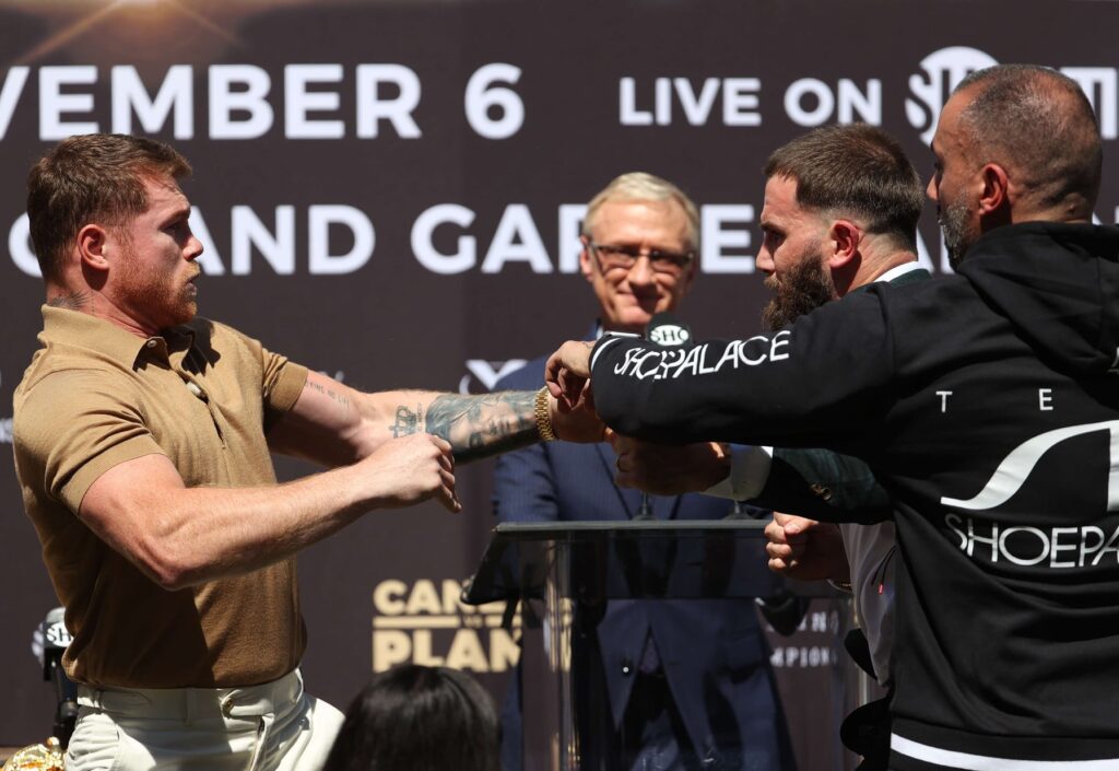 FOTOS: ASí LE QUEDó EL ROSTRO A CALEB PLANT FOTOS: ASí LE QUEDó EL ROSTRO A CALEB PLANT