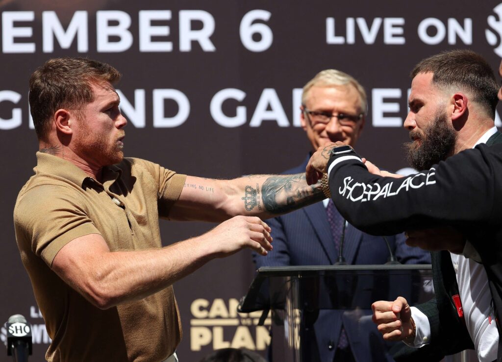 FOTOS: ASí LE QUEDó EL ROSTRO A CALEB PLANT FOTOS: ASí LE QUEDó EL ROSTRO A CALEB PLANT