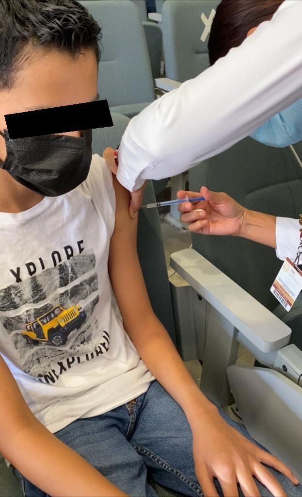 BAJO AMPAROS LOGRAN VACUNAR A VARIOS MENORES EN TIJUANA