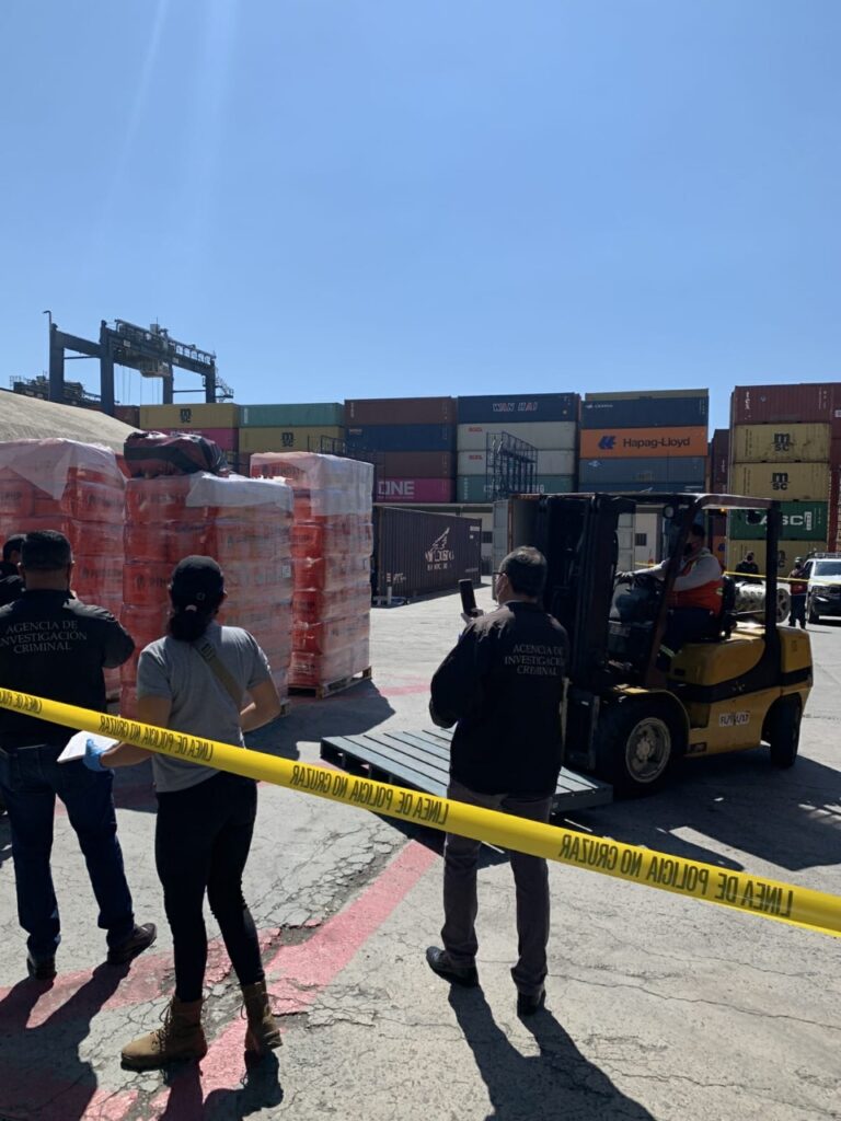 DECOMISAN KILOS DE COCAíNA EN CONTENEDOR