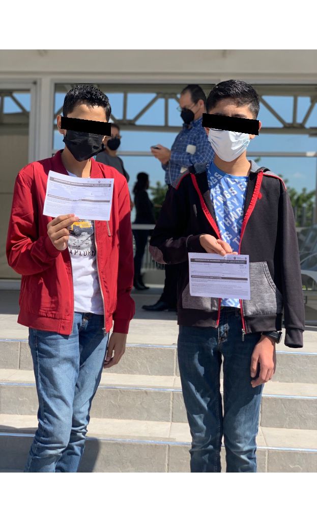BAJO AMPAROS LOGRAN VACUNAR A VARIOS MENORES EN TIJUANA