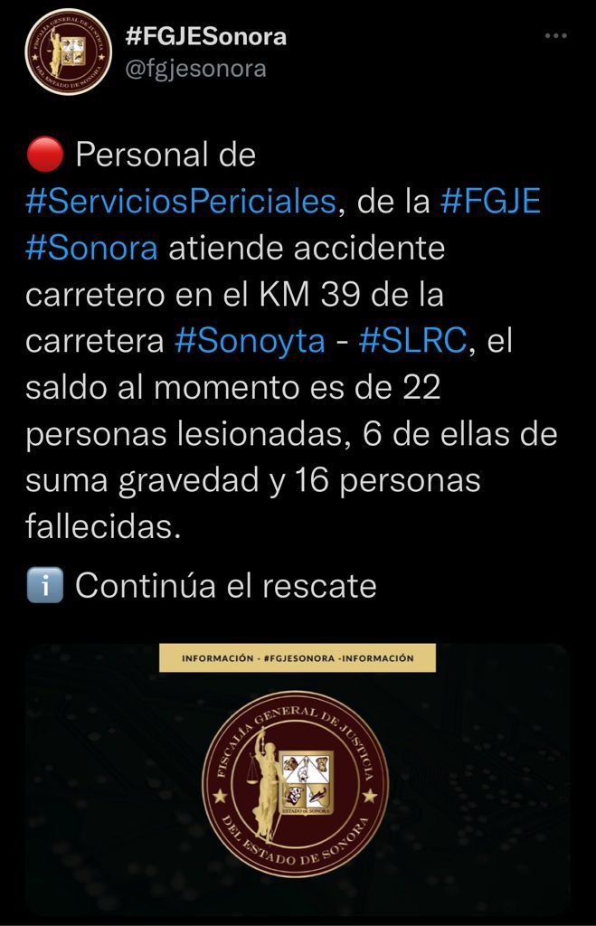 VIDEO MUESTRA SITIO DEL CAMIONAZO EN SONORA