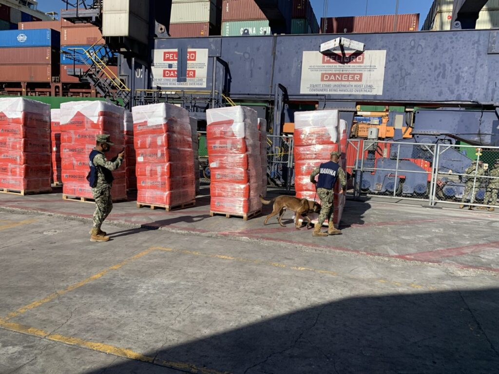 DECOMISAN KILOS DE COCAíNA EN CONTENEDOR
