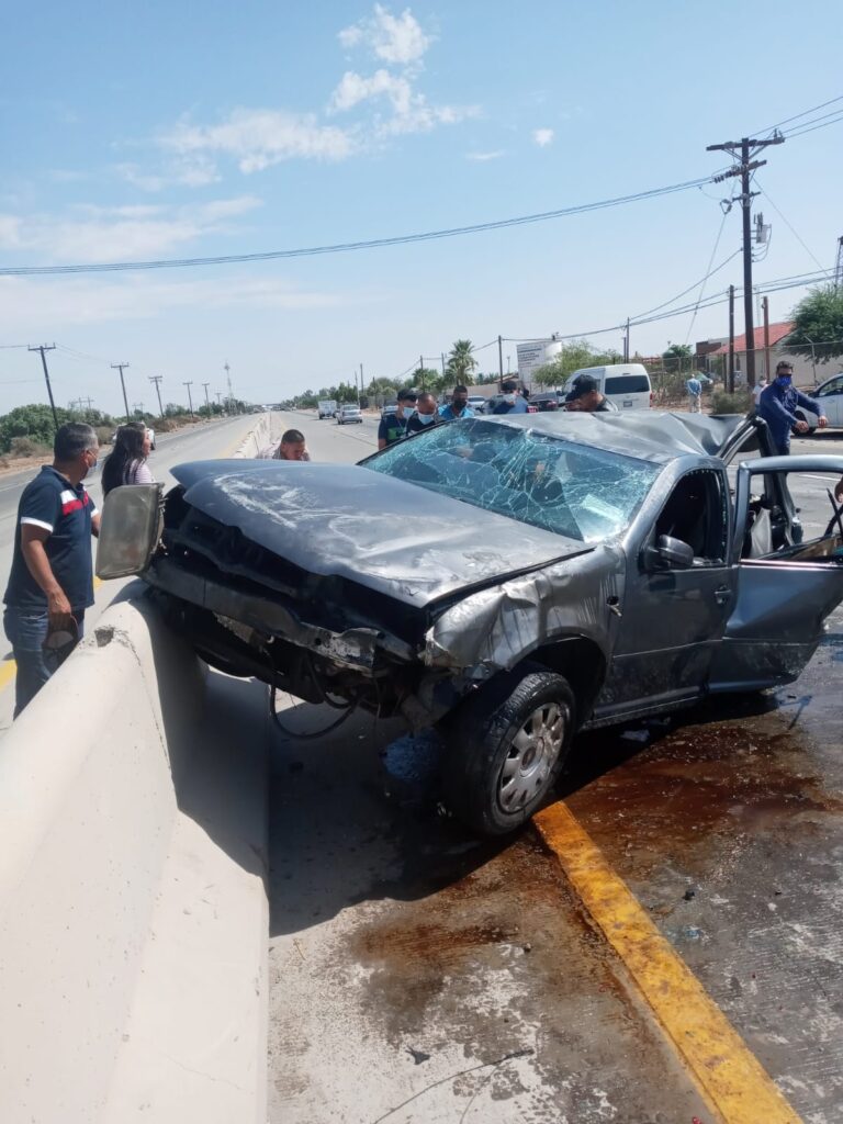 SUBEN VíCTIMAS MORTALES EN ACCIDENTE CARRETERO