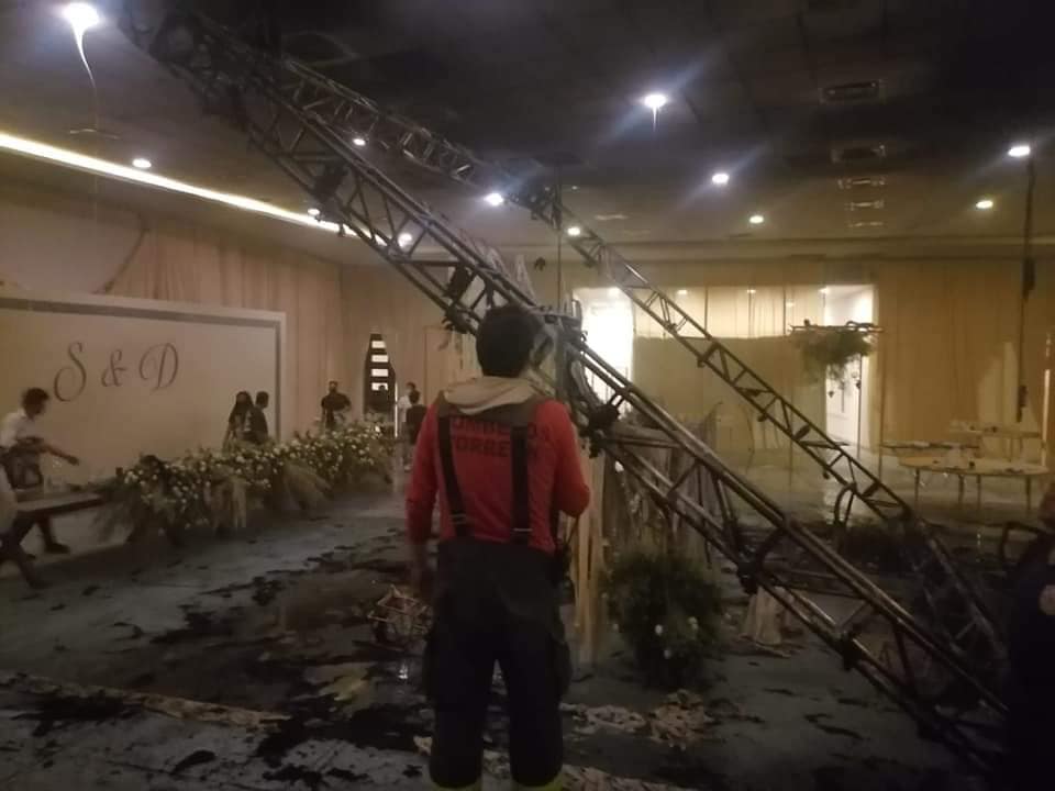 BODA TERMINA EN INCENDIO