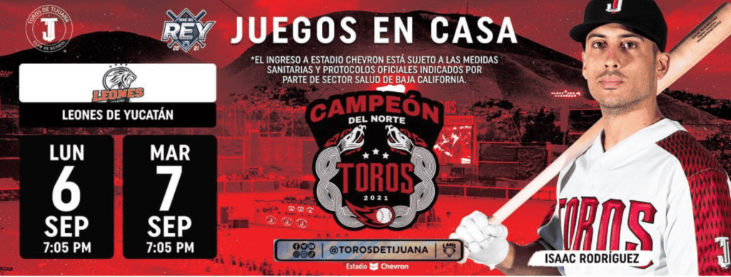 TOROS DE TIJUANA CAMPEóN DEL NORTE VA CONTRA LEONES
