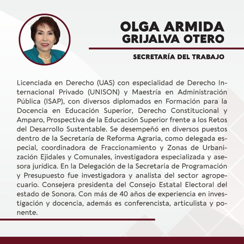 ALFONSO DURAZO DA A CONOCER A LOS INTEGRANTES DE SU GABINETE