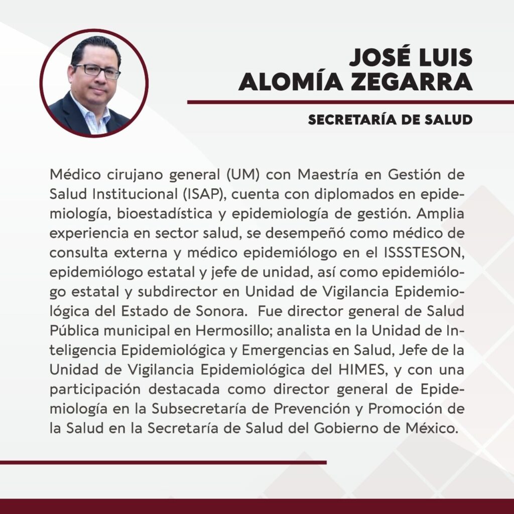ALFONSO DURAZO DA A CONOCER A LOS INTEGRANTES DE SU GABINETE