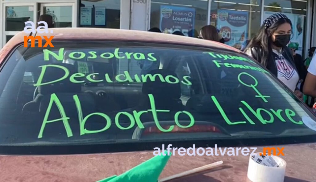 MARCHA FEMINISTA POR LA DESPENALIZACIóN DEL ABORTO EN TIJUANA